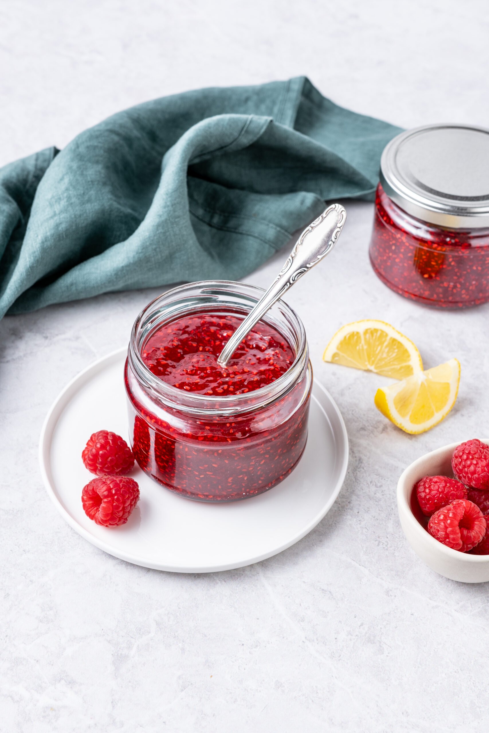 Receita de geléia de framboesa – Food Faith Fitness