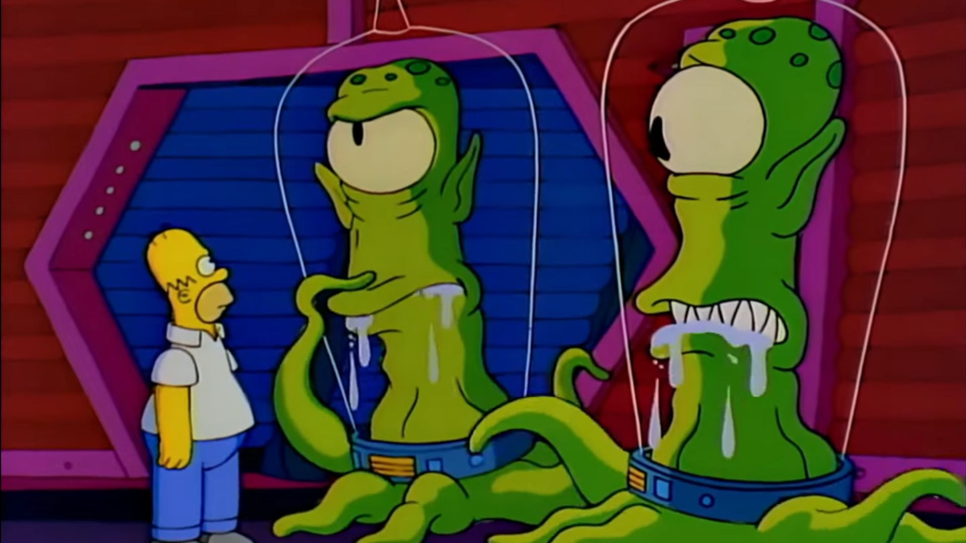 30 anos atrás, o especial Treehouse of Horror de ‘Os Simpsons’ nos apresentou Kang e Kodos, os icônicos invasores alienígenas da série
