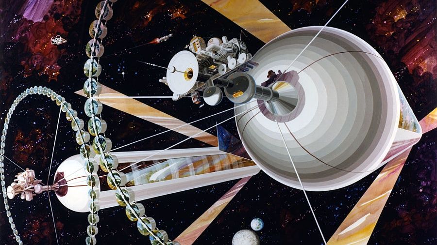 Como o sonho arregalado de um cientista de cidades espaciais gigantes foi esmagado pela realidade