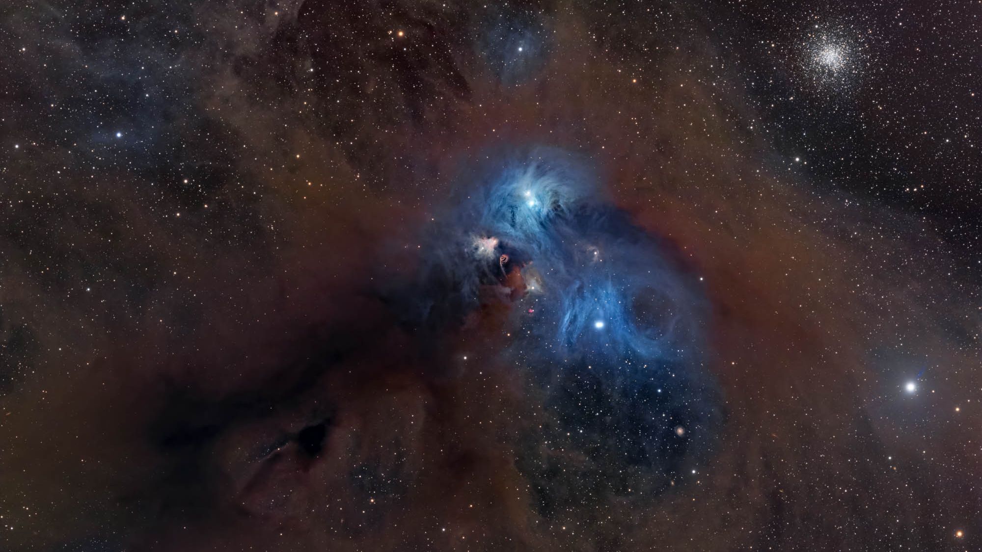 Babuíno cósmico invade o espaço profundo em linda nova foto de nebulosa