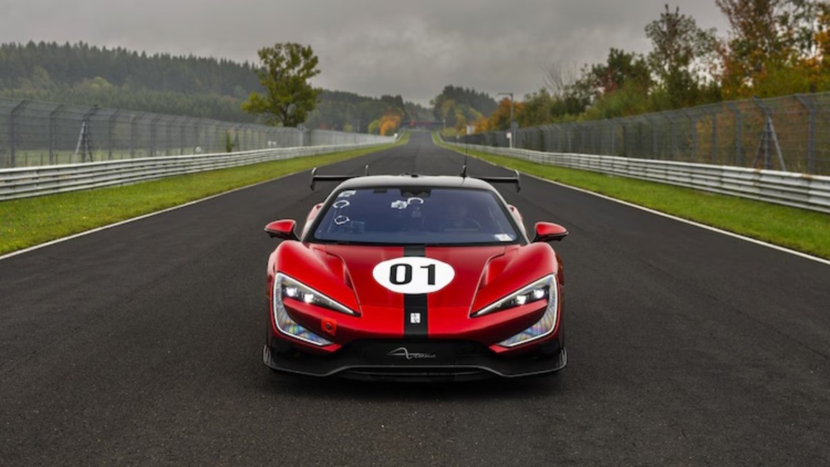 O hipercarro elétrico mais rápido de Nürburgring não consegue vencer o Mustang GTD da Ford