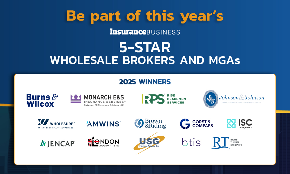 Inscrições abertas para o 5-Star Wholesale Brokers & MGAs 2026