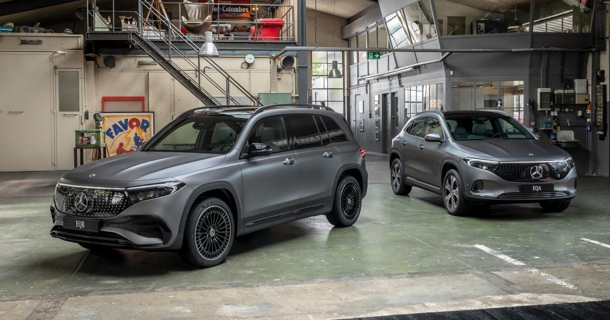 Mercedes-Benz EQA e EQB convocados por risco de incêndio