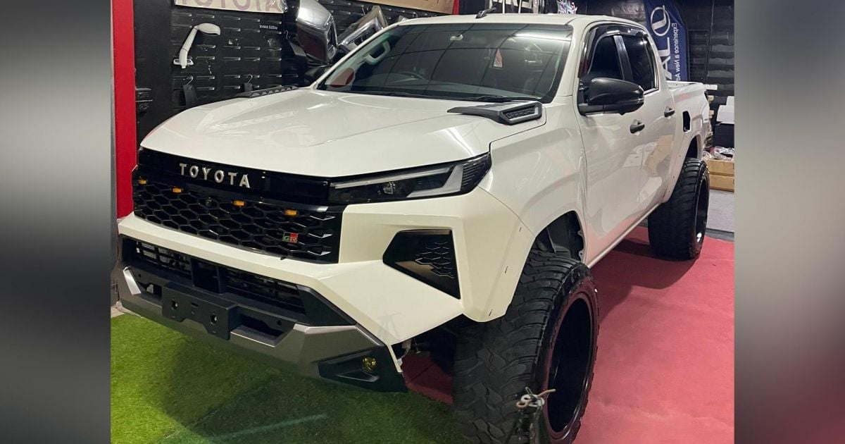 Quer fazer com que seu antigo Toyota HiLux se pareça com o novo? Isso pode ser para você