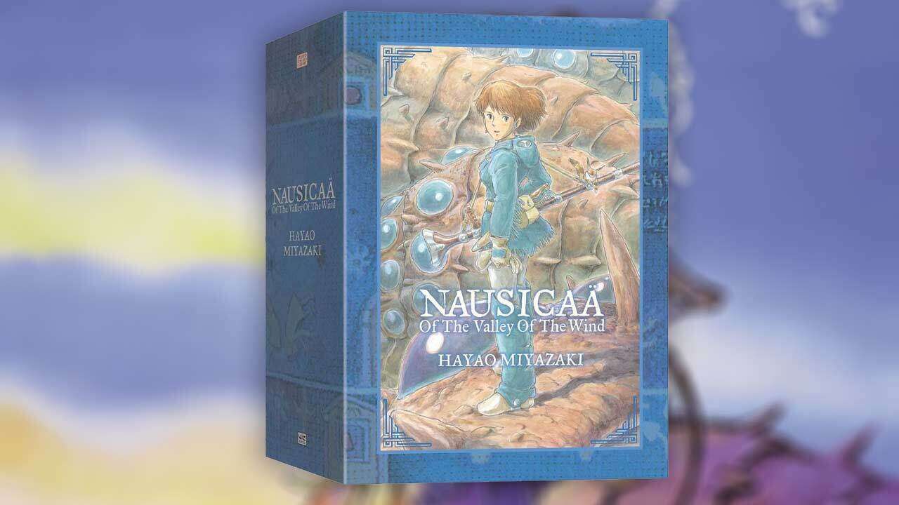 Conjunto de caixa de mangá Nausicaa de Hayao Miyazaki obtém grande redução de preço na Amazon