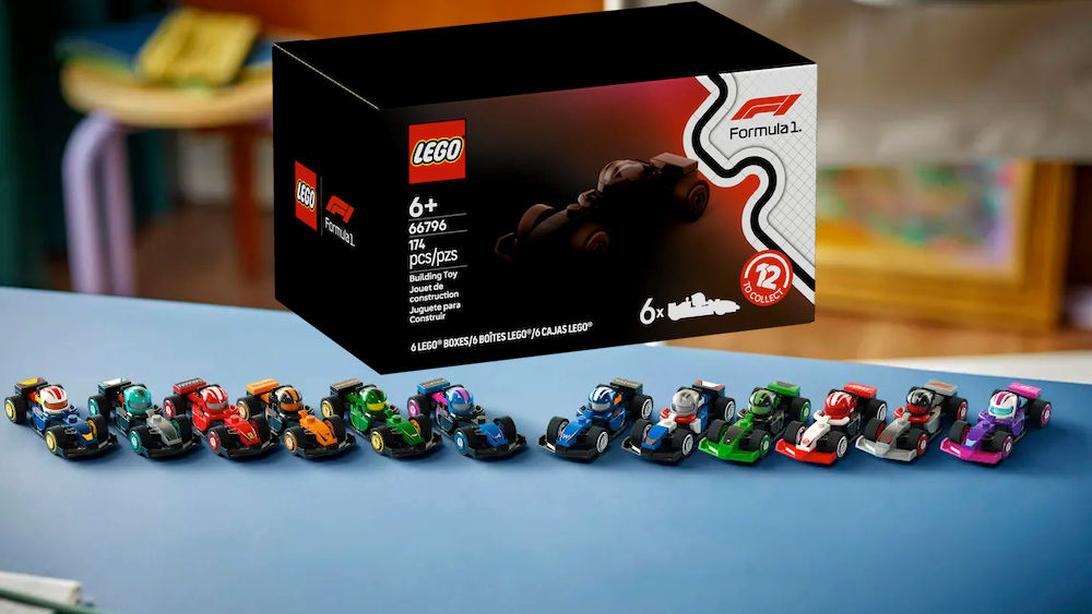 Compre carros de corrida colecionáveis ​​​​Lego F1 por menos de US $ 3 cada na Amazon