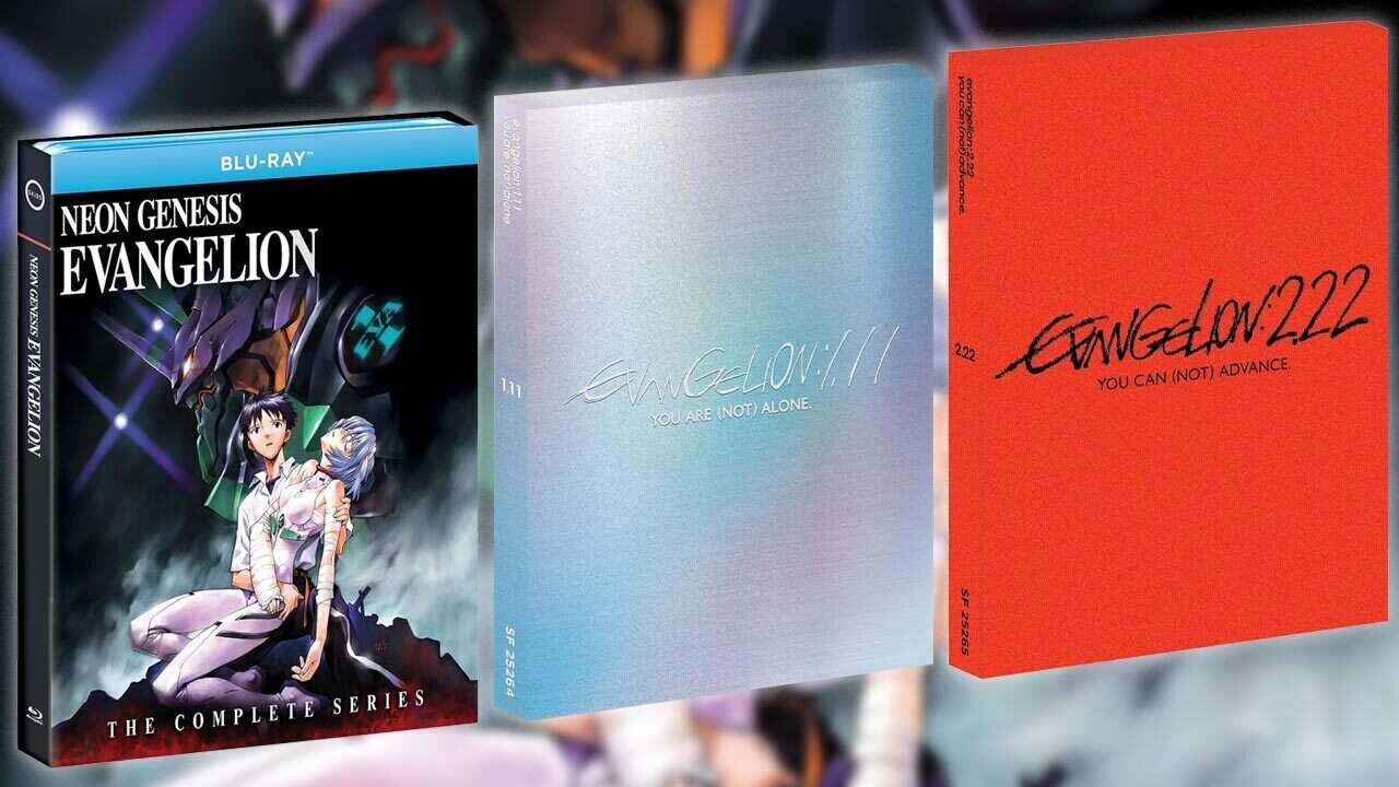 Filmes e séries originais de Evangelion reabastecidos com redução de preços na Amazon