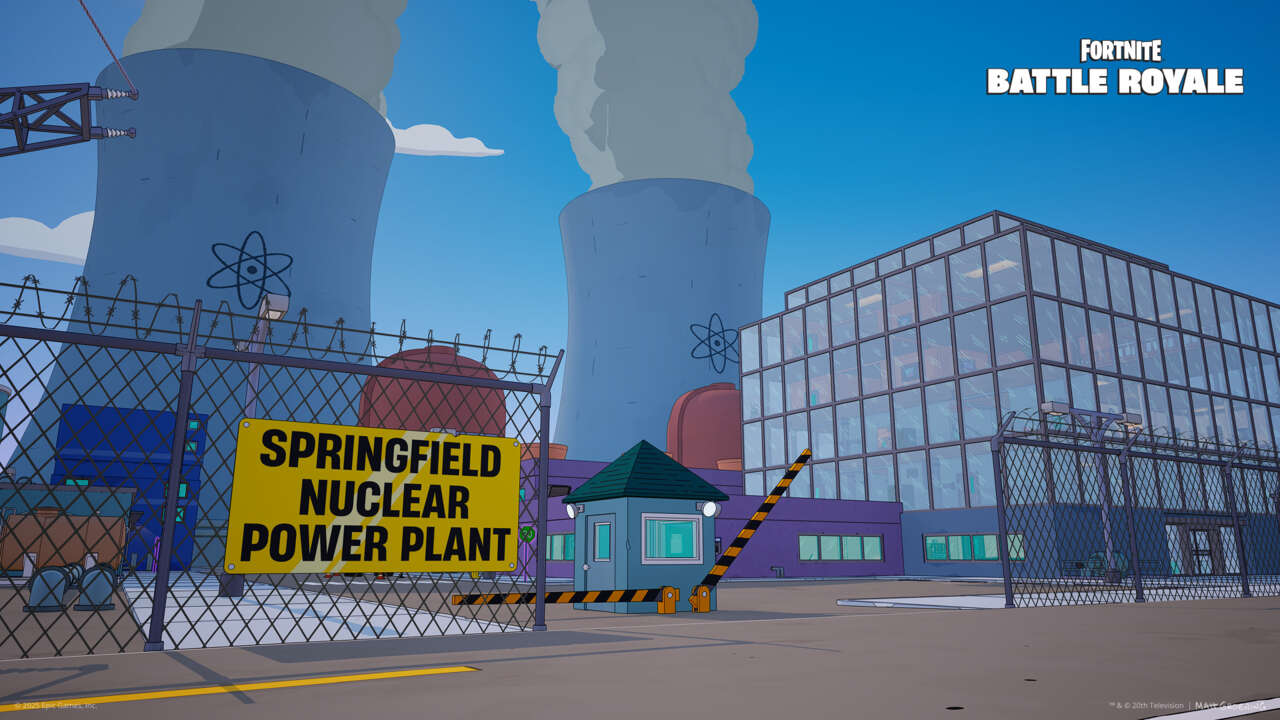 Mapa Fortnite Simpsons: mapa completo de Springfield e todos os locais nomeados