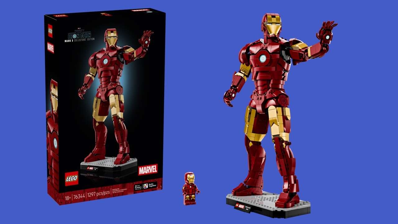 Série Lego Marvel Collector’s Edition estreia com armadura icônica do Homem de Ferro