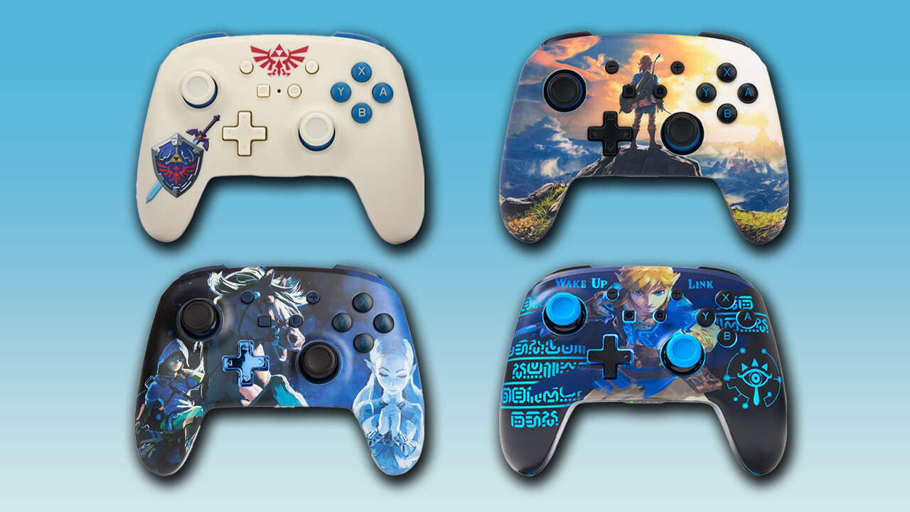 Obtenha controladores Switch 2 com tema Zelda por apenas US $ 25 por tempo limitado