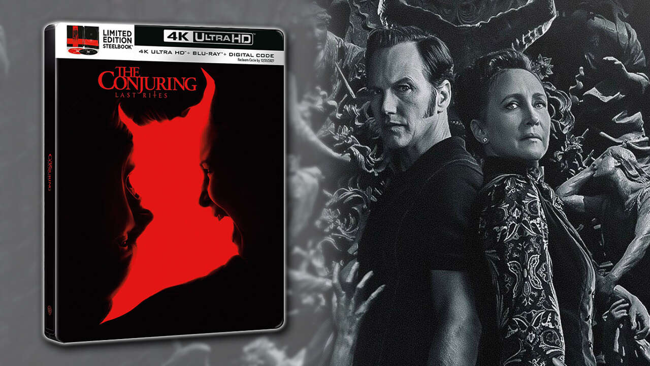 The Conjuring: Last Rights Steelbook Edition 4K Blu-Ray será lançado em breve