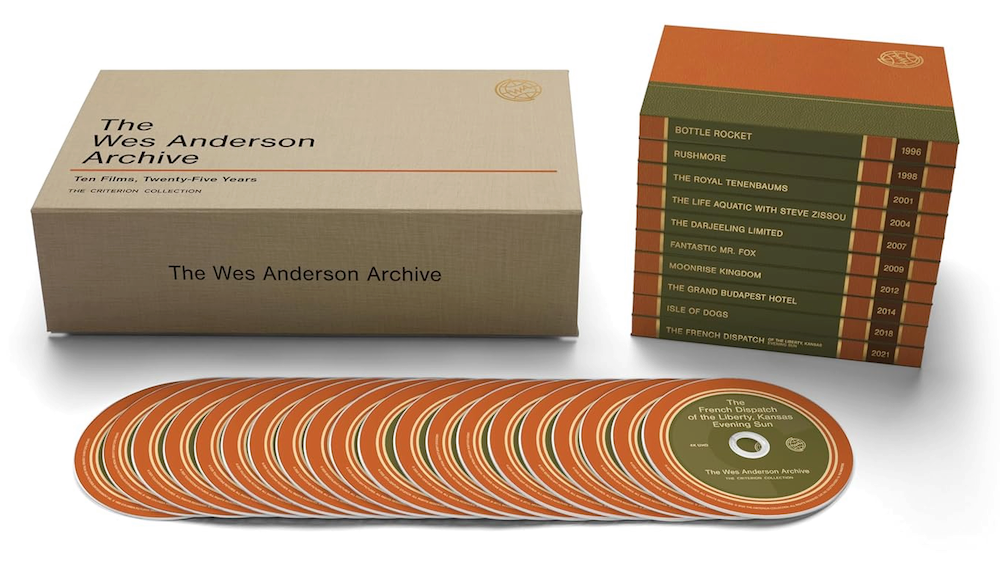 A nova coleção Blu-Ray de 10 filmes 4K de Wes Anderson da Criterion tem 50% de desconto