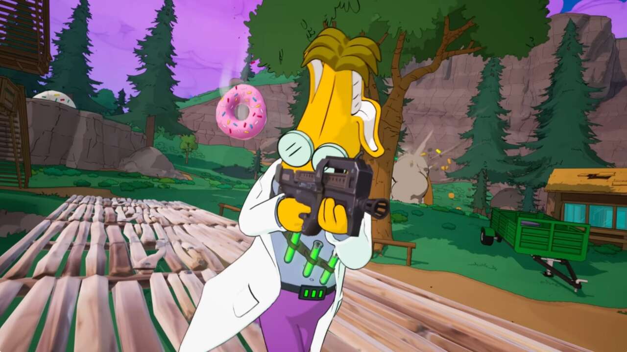 A próxima atualização do Fortnite adicionará donuts gigantes caindo do céu