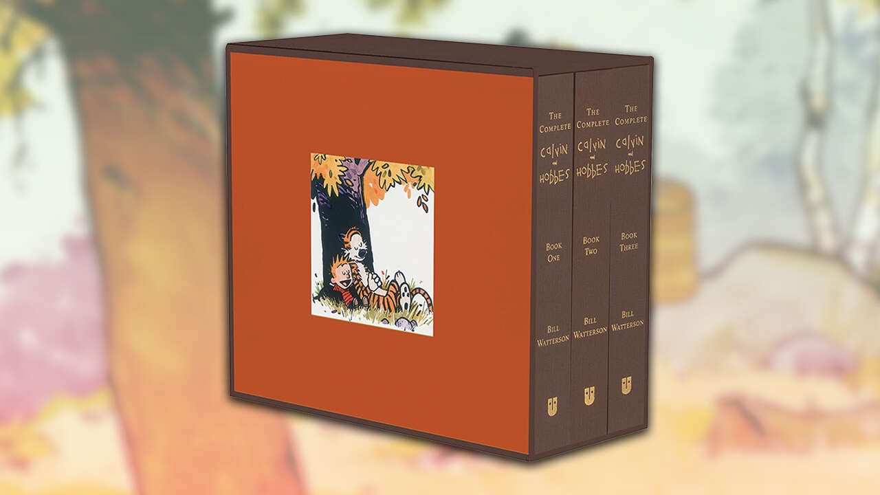 A coleção completa de slipcase da Calvin And Hobbes ganha um grande desconto na Black Friday