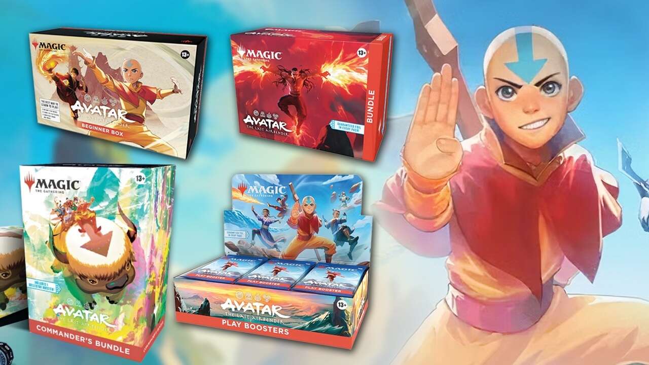 Magic: The Gathering Avatar Collector Boosters de volta ao estoque na Amazon