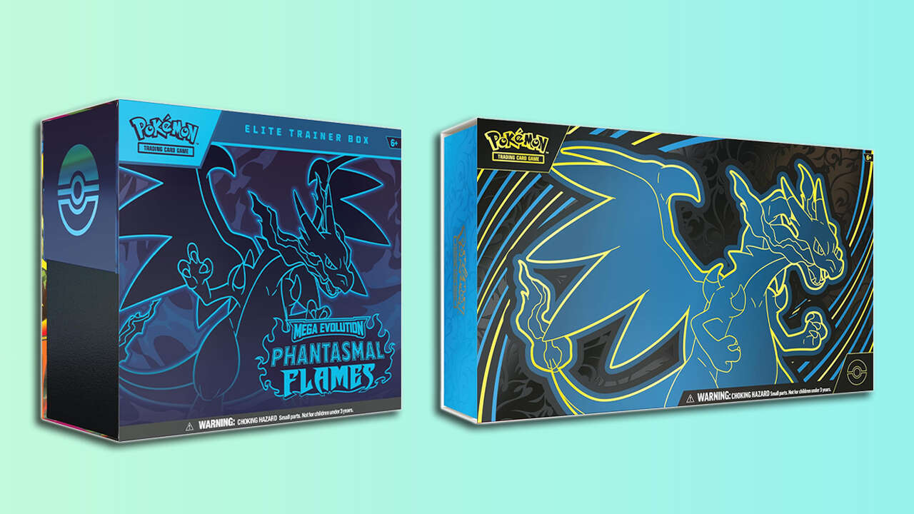 Conjunto Pokémon TCG Phantasmal Flames reabastecido na Amazon no dia do lançamento