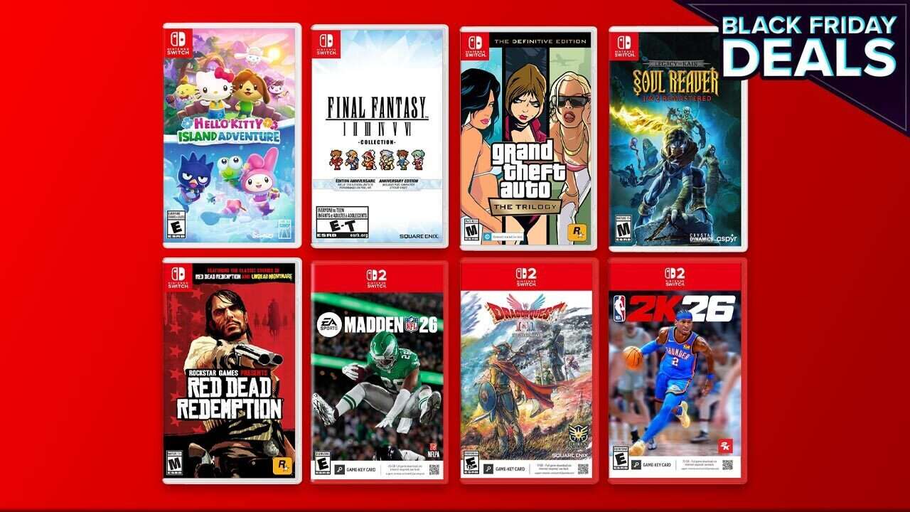 Confira 85 ofertas de jogos Nintendo Switch que você pode comprar antes da Black Friday