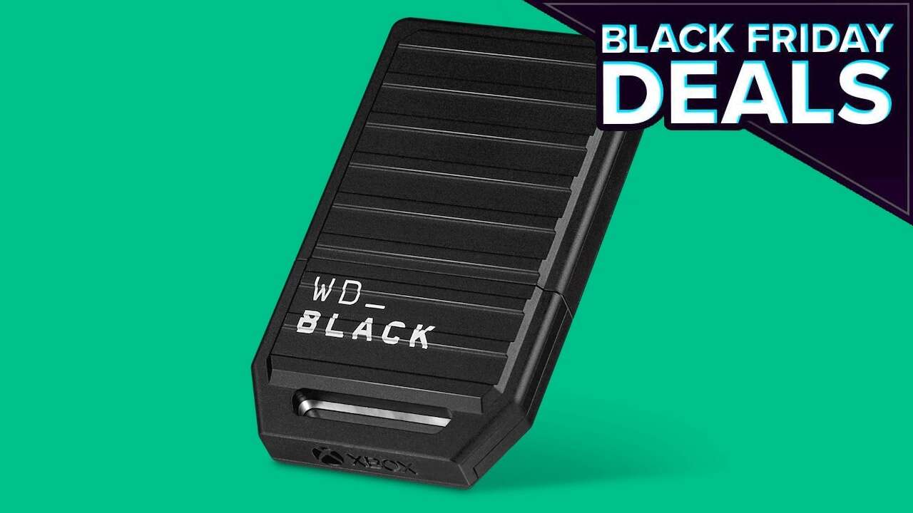 Duplique o armazenamento do seu Xbox com esta excelente oferta da Black Friday em cartões de expansão de 1 TB