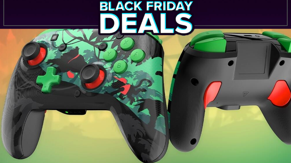 Novo controlador Switch 2 com tema Donkey Kong obtém redução de preço na Black Friday