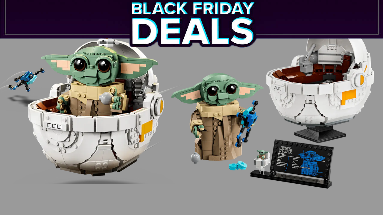 Lego Star Wars Grogu de 1.048 peças com conjunto Hover Pram custa apenas US $ 50 no momento