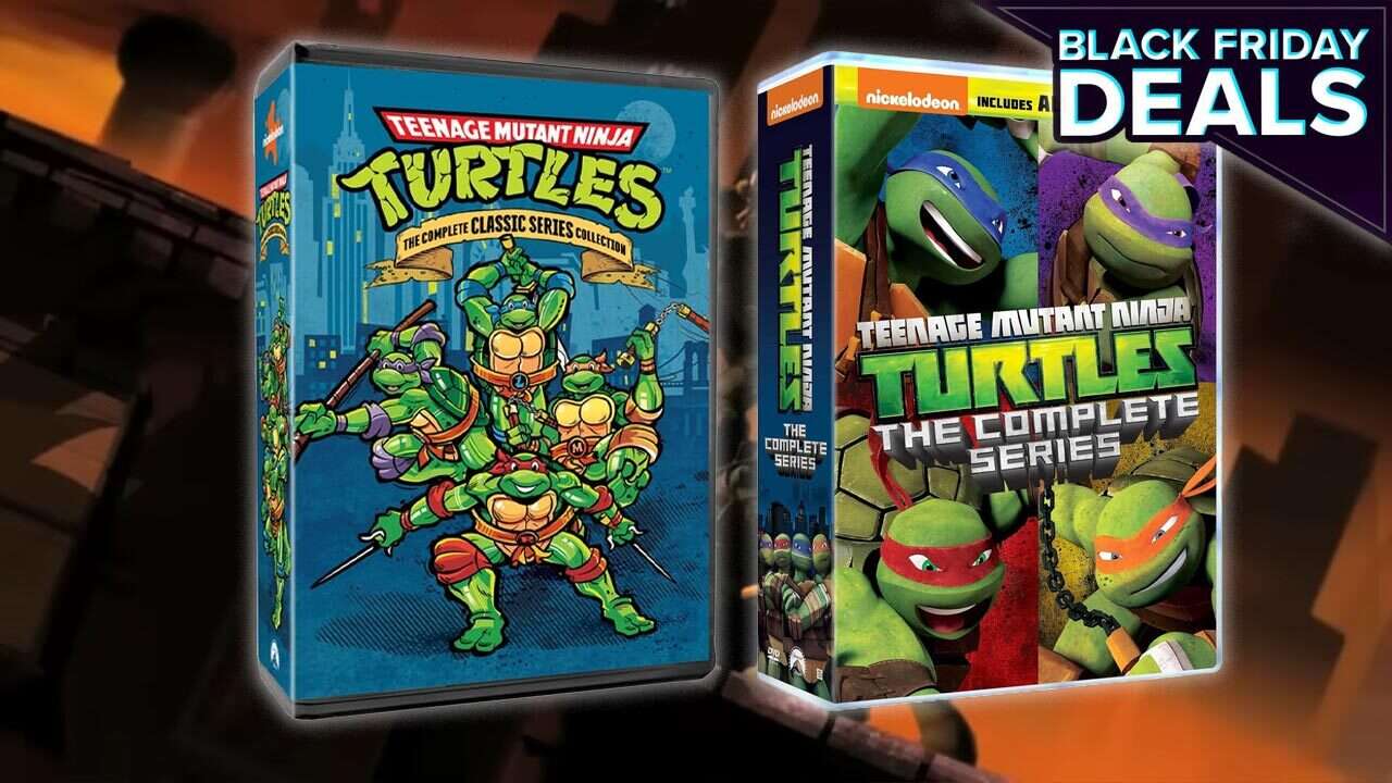 Boxes e filmes da série de TV TMNT estão tendo grandes quedas de preços na Black Friday