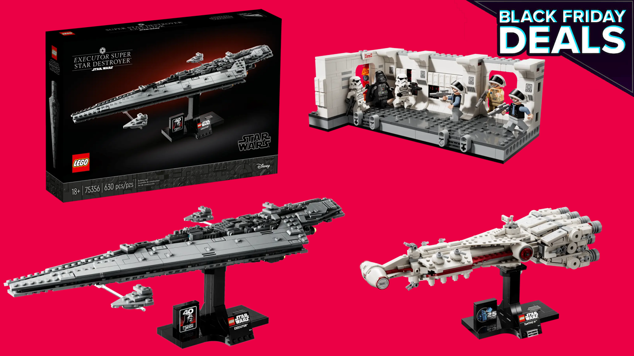 Lego Star Wars Executor e Tantive IV Starships custam US $ 40 cada na Black Friday