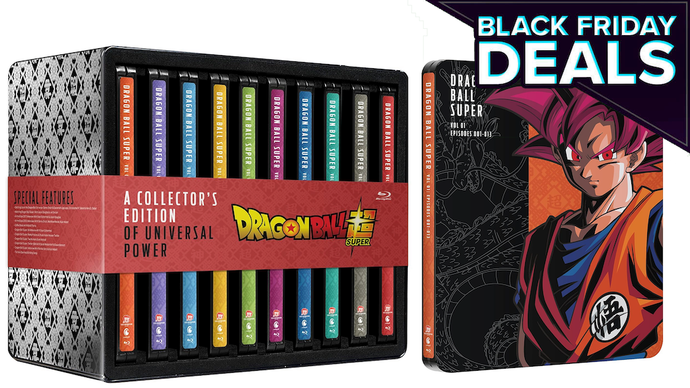 Conjunto de colecionador Dragon Ball Super Steelbook à venda pelo preço mais baixo de todos os tempos na Black Friday