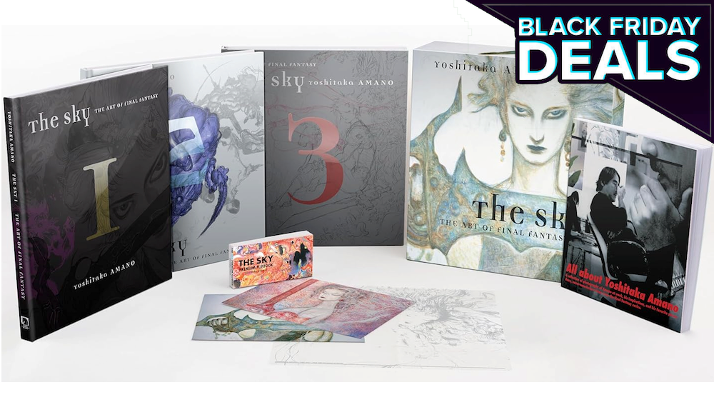 O conjunto de caixa de 3 livros The Art Of Final Fantasy tem 60% de desconto na Amazon na Black Friday
