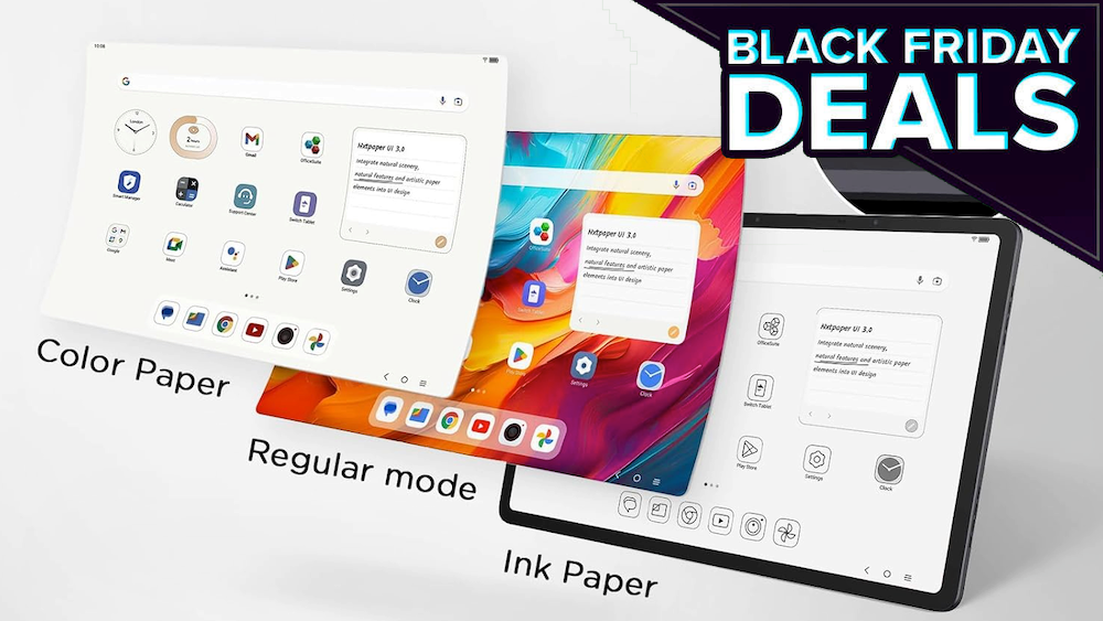 Tablet Android 3 em 1 da TCL com dois modos E-Ink cai para US $ 150 na Black Friday