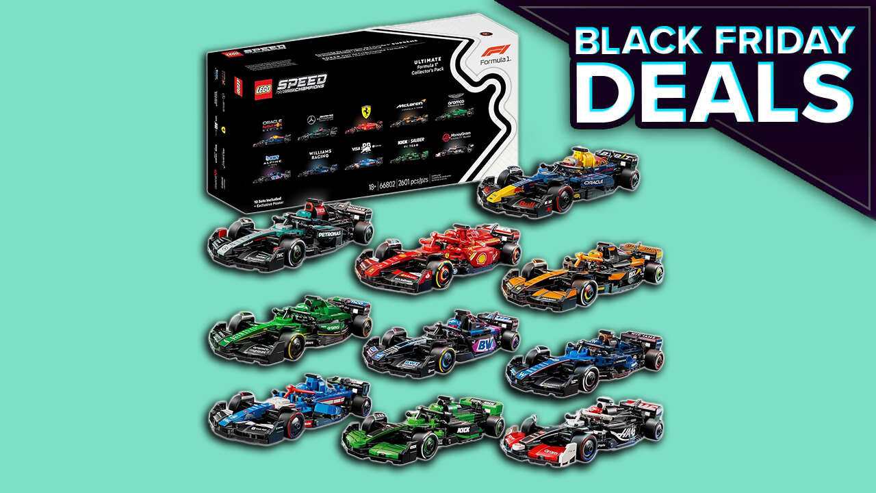 Pacote de colecionador Lego Ultimate F1 exclusivo da Amazon com grandes descontos na Black Friday