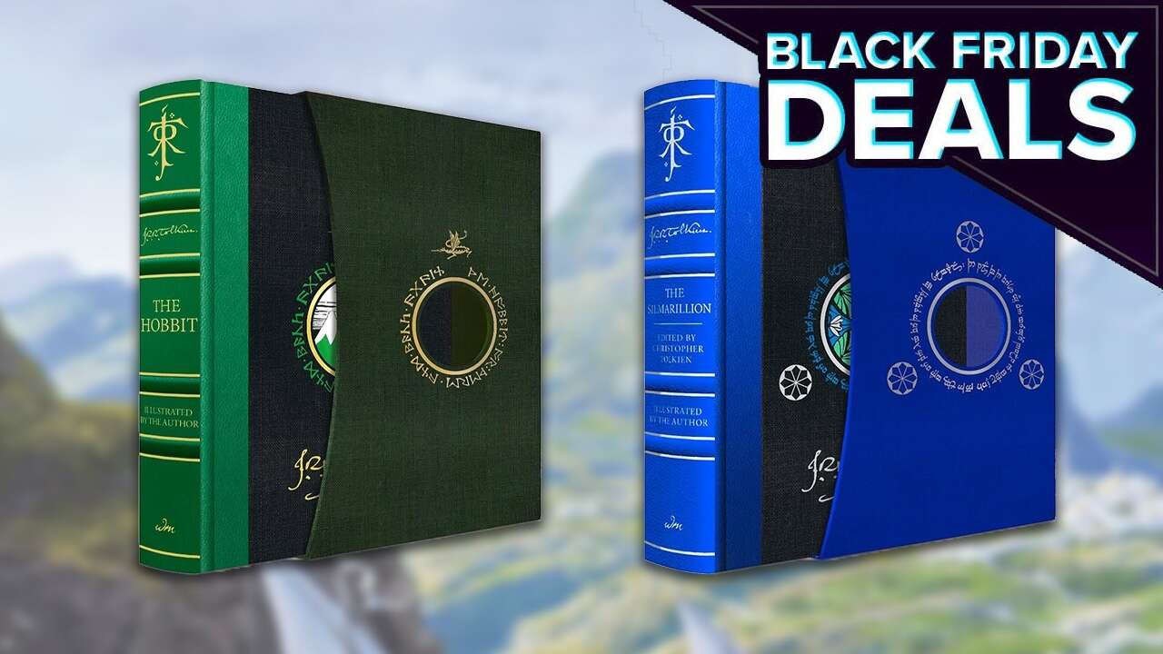 Lindas edições em slipcased dos clássicos de JRR Tolkien ganham grandes descontos