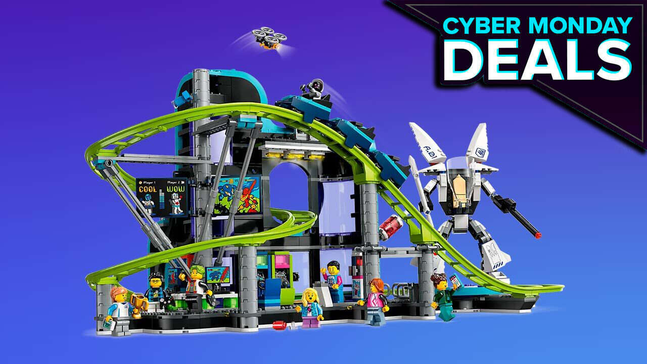 Ganhe um acordo na Cyber ​​​​Monday nesta montanha-russa de Lego com um robô gigante