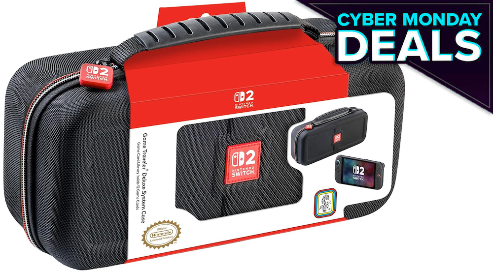 Estojos de transporte oficialmente licenciados para Nintendo Switch 2 ganham descontos na Cyber ​​​​Monday