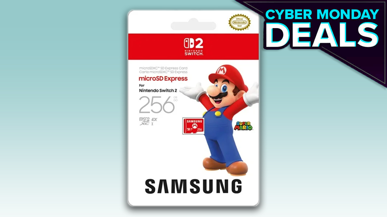 O MicroSD Express oficial do Nintendo Switch 2 custa apenas US $ 40 na Cyber ​​​​Monday