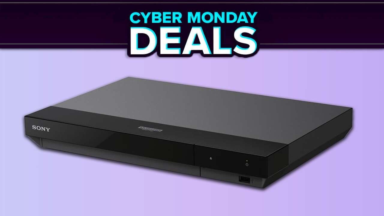 Obtenha o reprodutor Blu-Ray 4K da Sony por US $ 218 durante a promoção da Cyber ​​​​Monday da Amazon