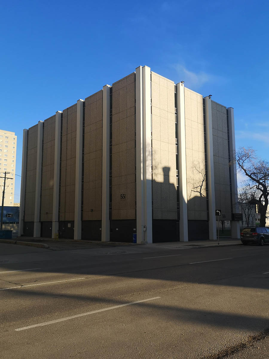 1963 – Edifício Oldfield, Kirby & Gardner, No.55 Donald St., Winnipeg – Arquitetura de Winnipeg