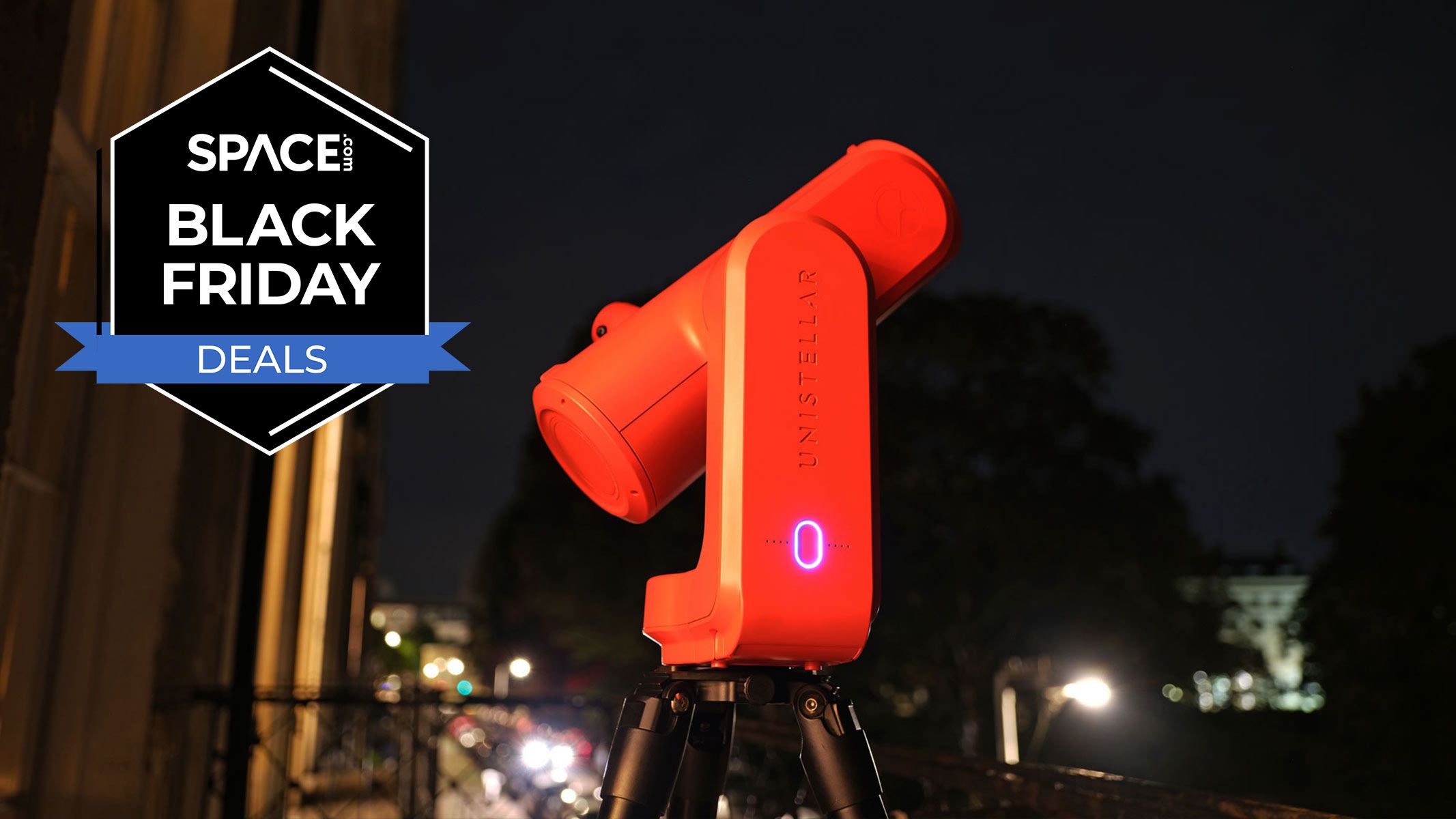 A Unistellar está oferecendo 20% em toda a sua linha de telescópios inteligentes em novembro para a Black Friday