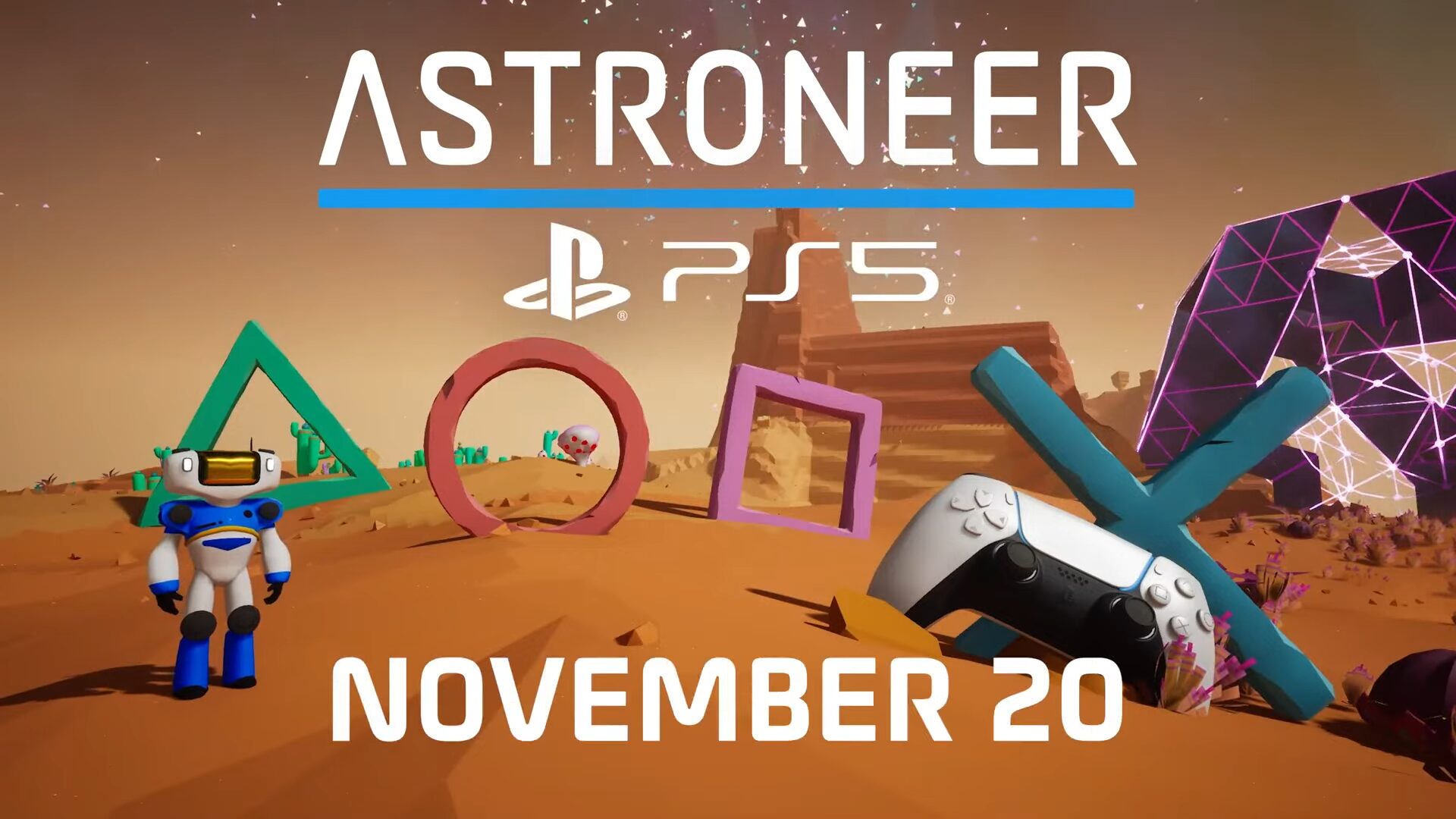 Astroneer chegando ao PS5 em 20 de novembro