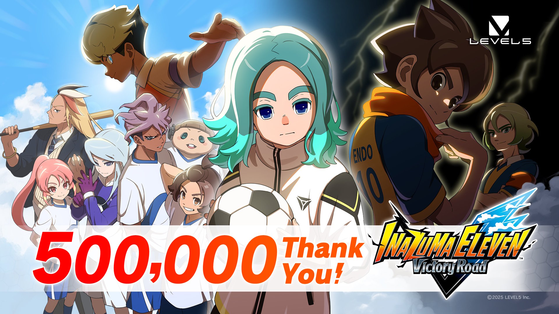 Inazuma Eleven: Vendas da Victory Road chegam a 500.000