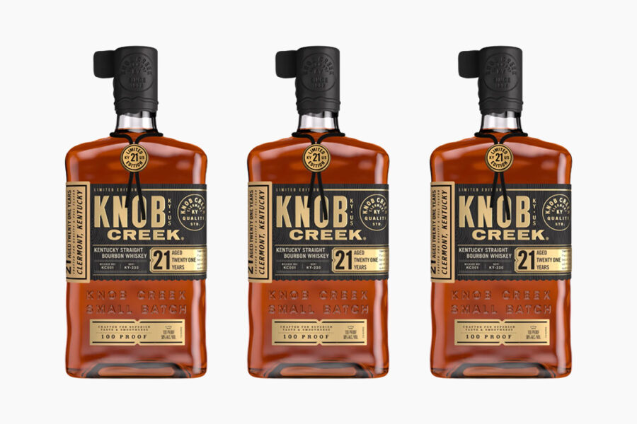 O novo Bourbon de 21 anos de Knob Creek é o uísque mais antigo que Jim Beam já lançou