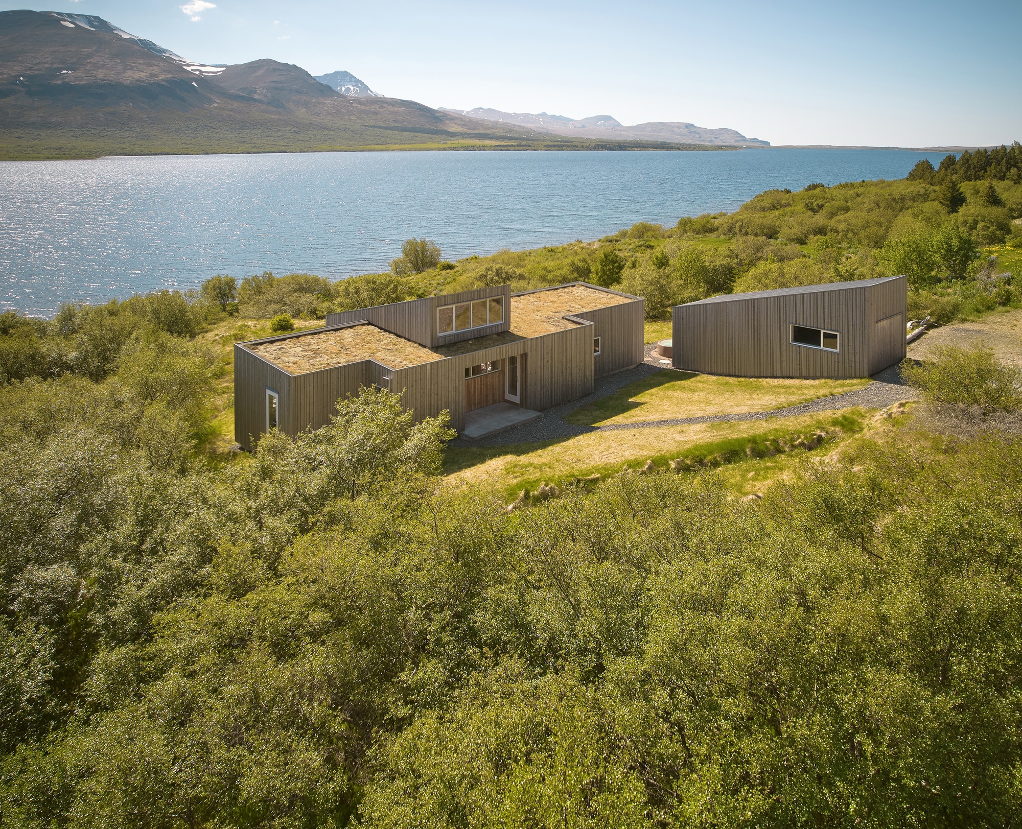Casa de férias na Islândia / Teiknistofan Tröð