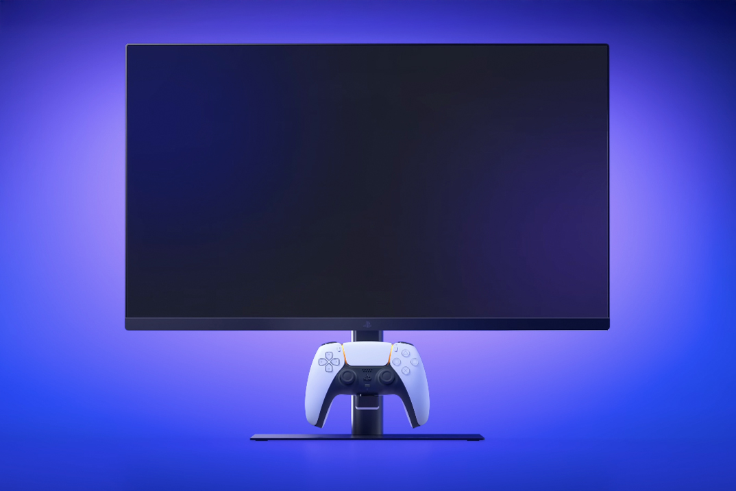 O novo monitor de jogos específico para PS5 da Sony pode carregar seu controlador quando não estiver em uso