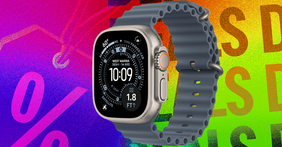 O novo Apple Watch Ultra 3 tem desconto de US $ 100