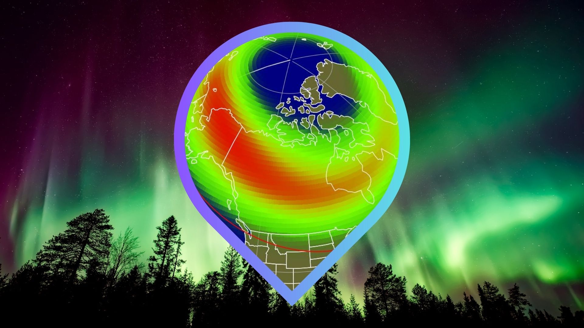 A aurora boreal pode ser visível em 10 estados, de 13 a 14 de novembro