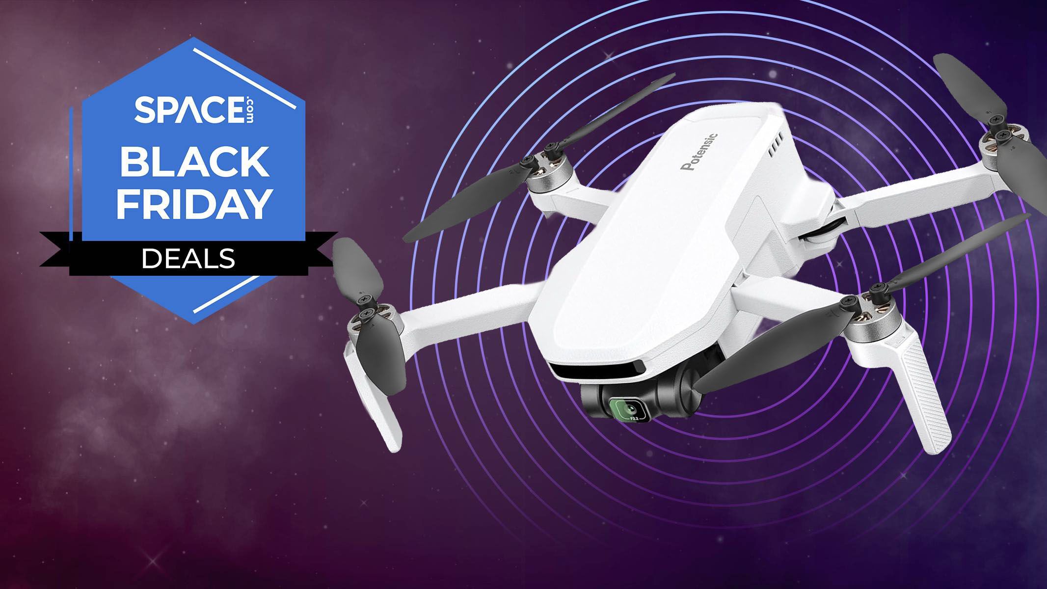 Economize muito neste drone para iniciantes na Black Friday