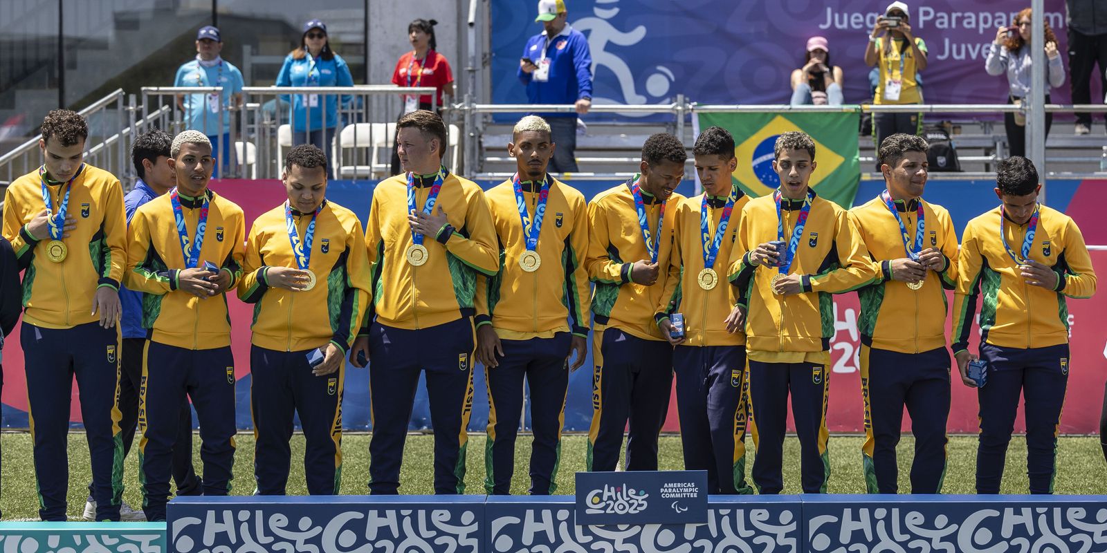 Brasil encerra Parapan de Jovens na liderança do quadro de medalhas