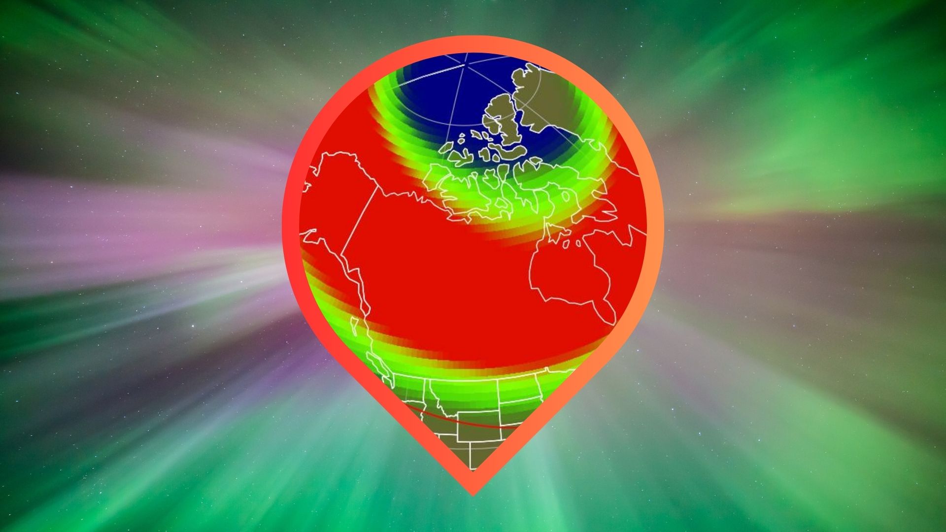 A aurora boreal pode ser visível em 17 estados (ou mais) de 12 a 13 de novembro