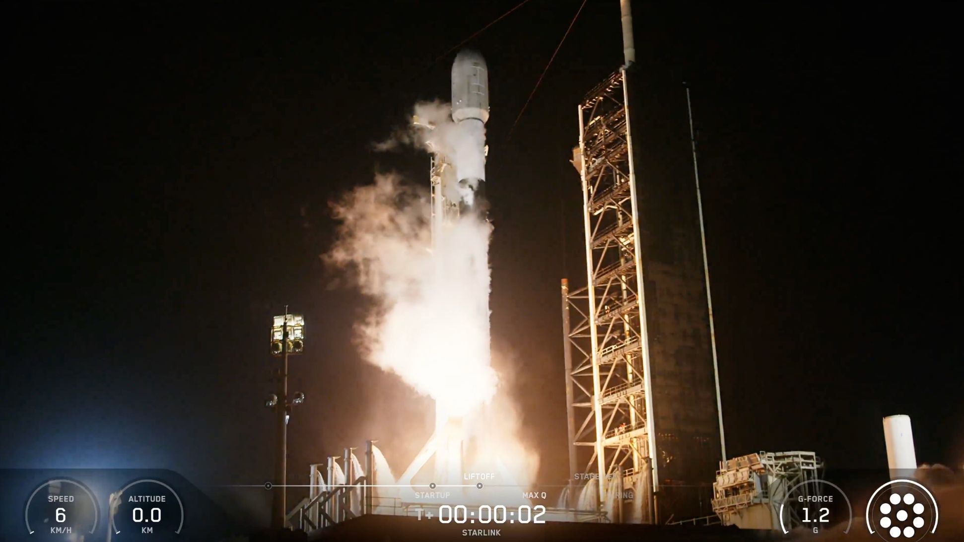 SpaceX lança 29 satélites Starlink da Costa Espacial da Flórida