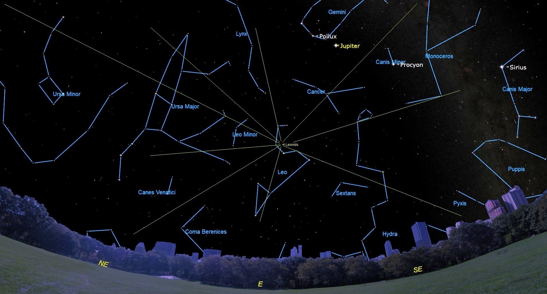 A chuva de meteoros Leonid atinge o pico na próxima semana. Aqui está o que esperar