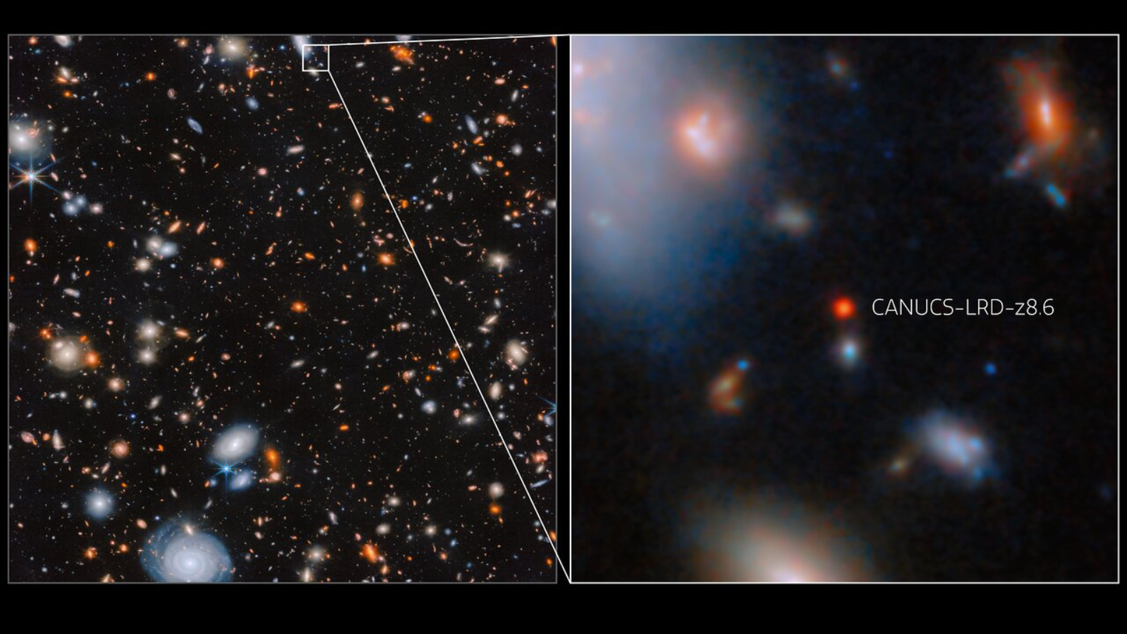 O Telescópio Espacial James Webb detecta um buraco negro supermassivo que se alimenta rapidamente no universo infantil: ‘Esta descoberta é verdadeiramente notável.’